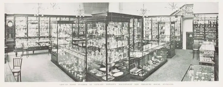 Ground floor interior of Stewart Dawson's magnificent new treasure house, Auckland