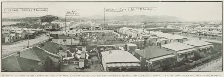 The need for systematic town planning - what the present system is doing in Wellington