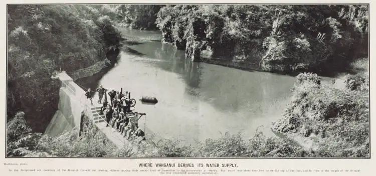 Where Wanganui derives its water supply