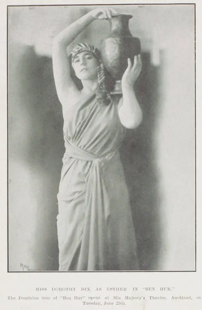 Miss Dorothy Dix as Esther in 'Ben Hur'