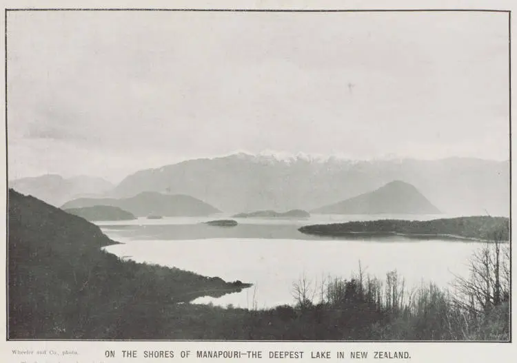 On the shores of Manapouri - the deepest lake in New Zealand