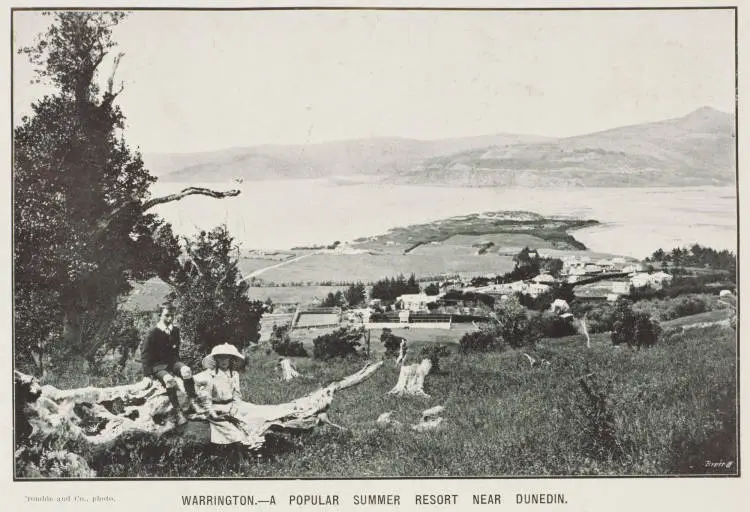 Warrington - a popular summer resort near Dunedin