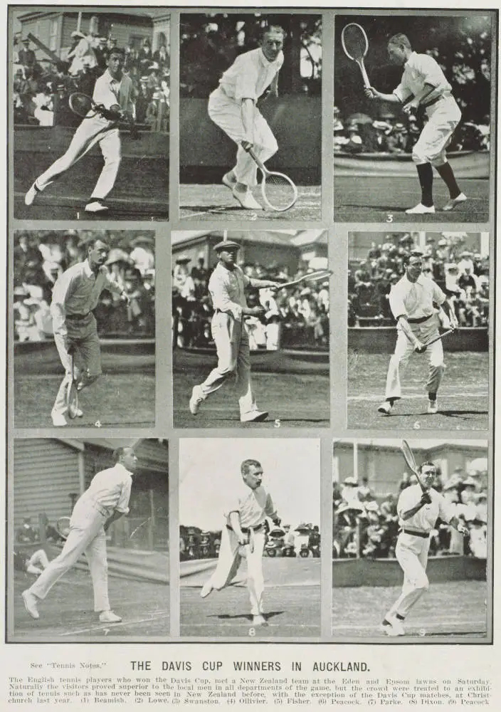 The Davis Cup winners in Auckland