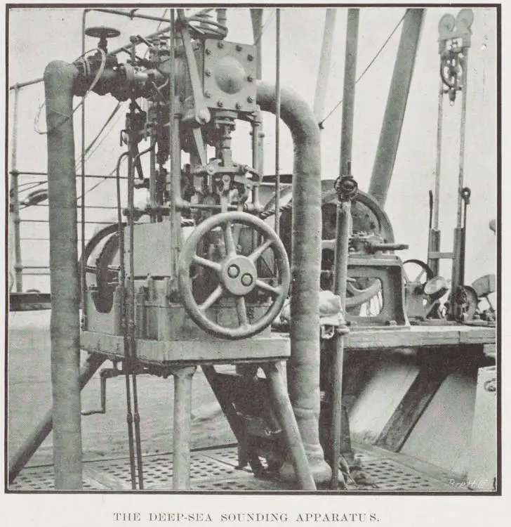 The deep-sea sounding apparatus