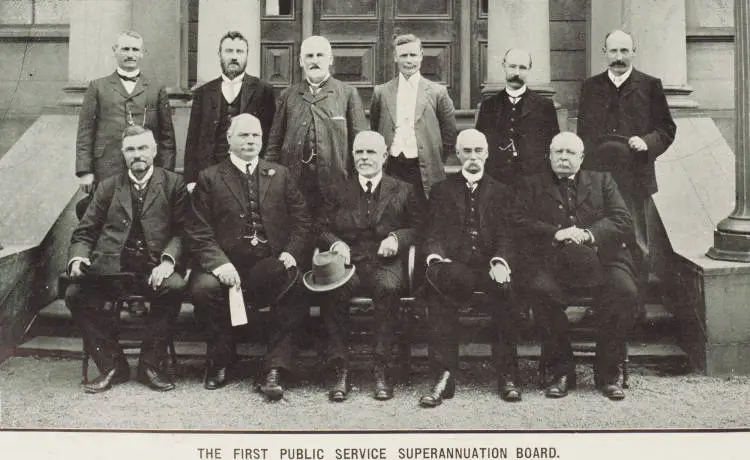 The first public service superannuation board