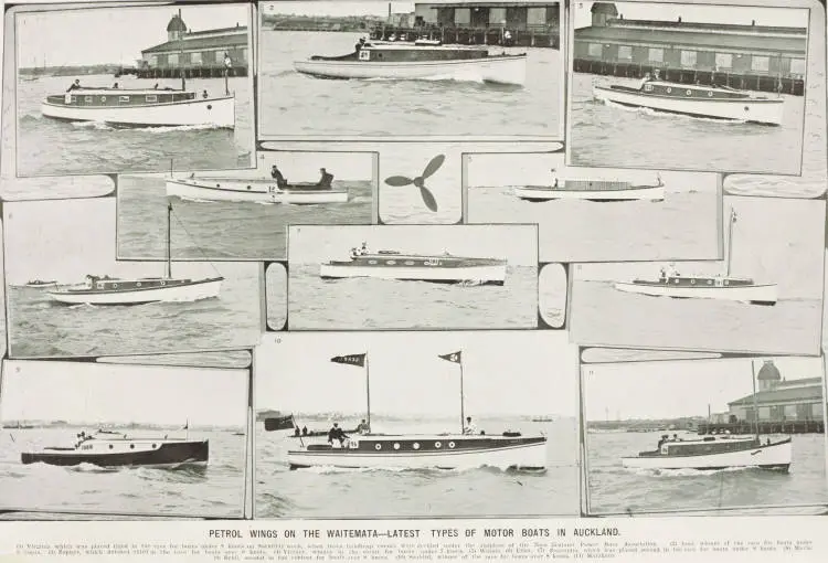 Petrol wings on the Waitemata - latest types of motor boats in Auckland