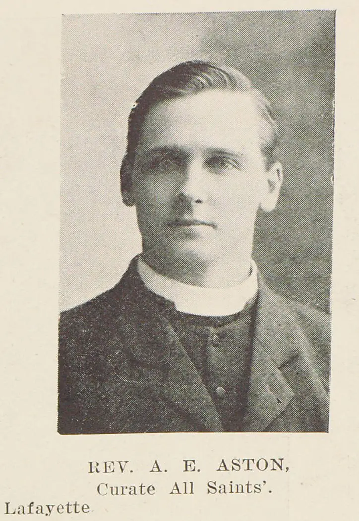 Rev. A. E. Aston, Curate All Saints'