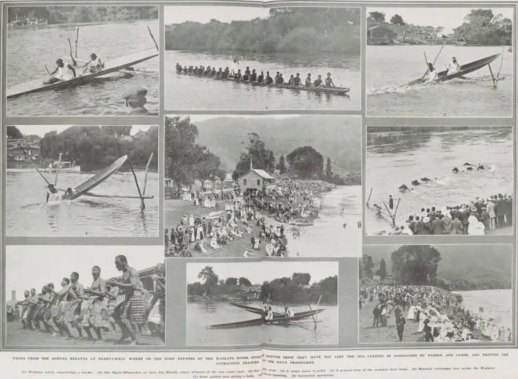 Views from the annual regatta at Ngaruawahia