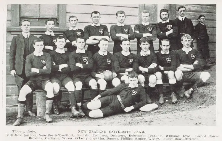 New Zealand University team