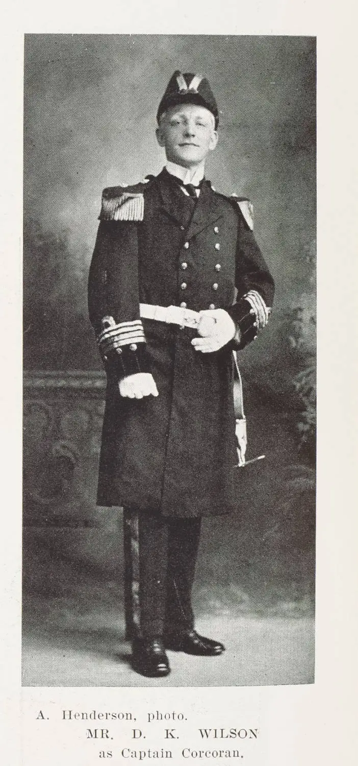 Mr. D. K. Wilson as Captain Corcoran