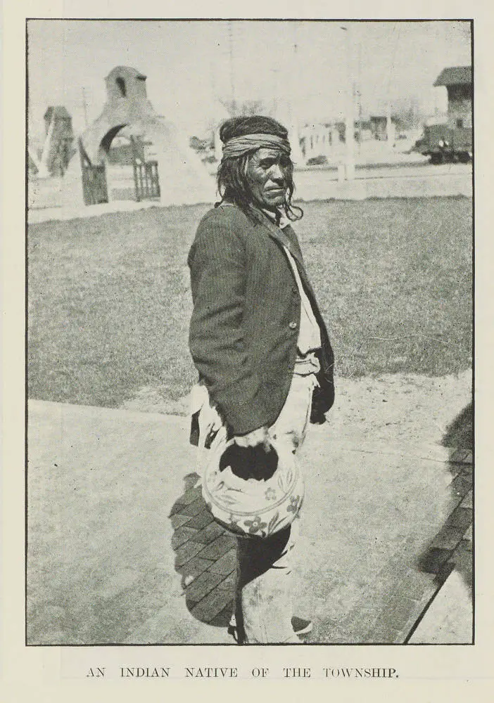 An Indian native of the township