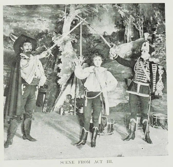 The New Zealand tour of Mr George Musgrove's Grand Comic Opera Company