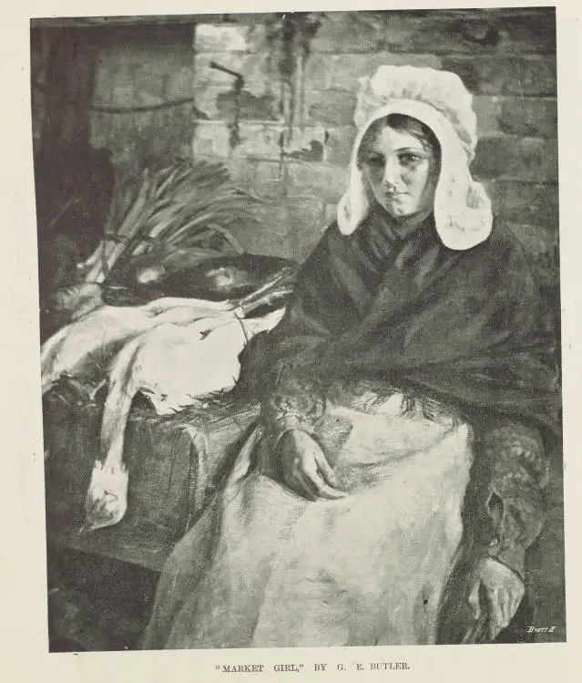 'Market Girl,' By G. E. Butler
