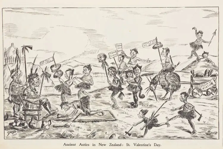 Ancient antics in New Zealand: St. Valentine's Day