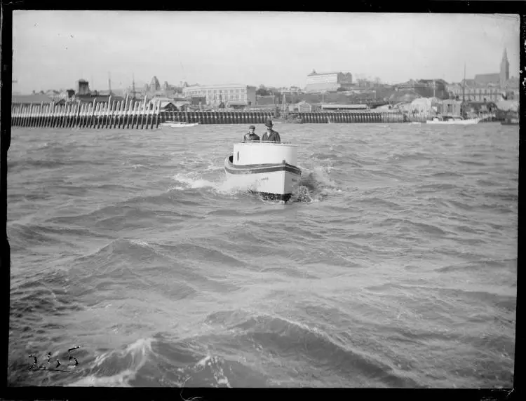 The Reliance in the Waitematā Harbour