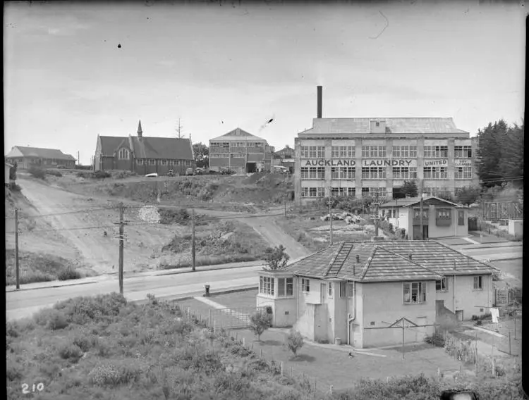 Auckland Laundry Company, Surrey Crescent, Grey Lynn