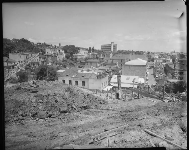 Airedale Street, Auckland Central, 1960