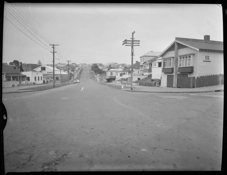 Napier Street, Freemans Bay, 1960