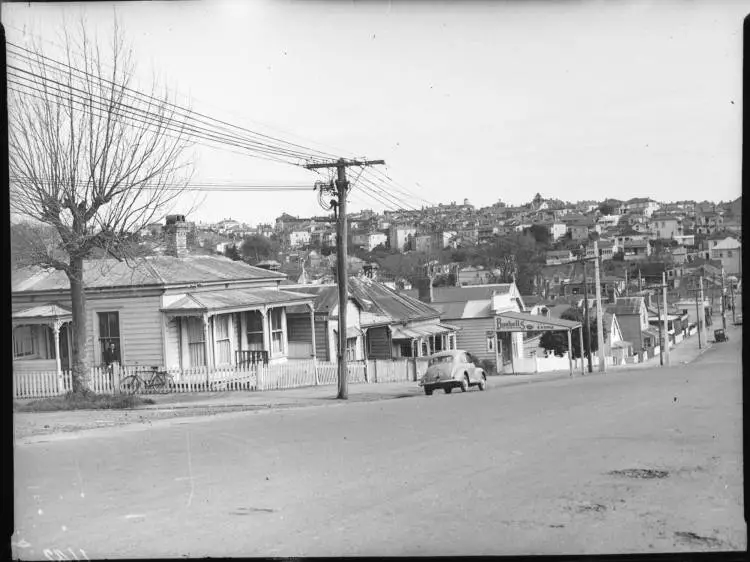 Wellington Street, Freemans Bay, 1953