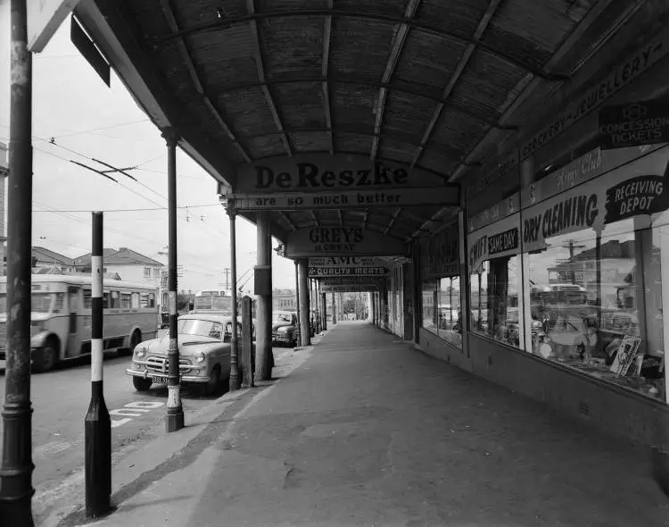 College Hill, Ponsonby, 1954