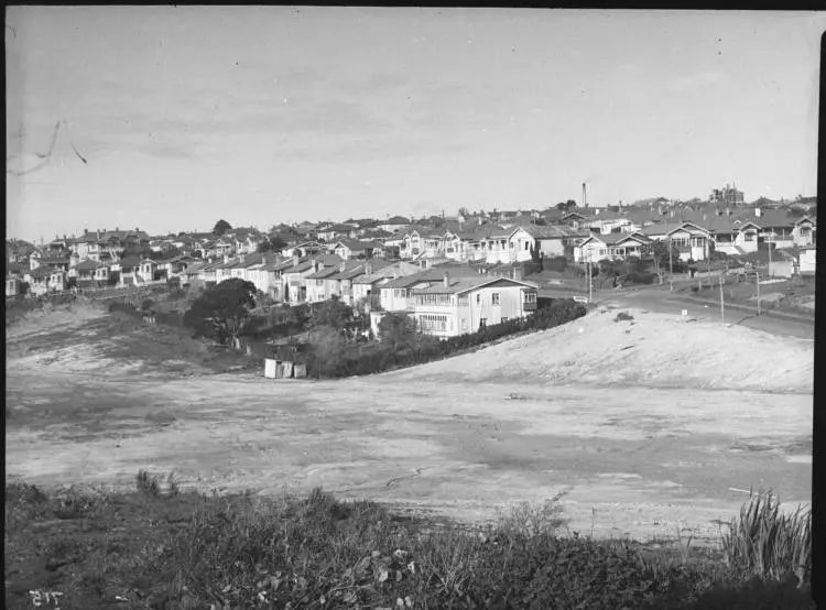 Grey Lynn Park development, 1952