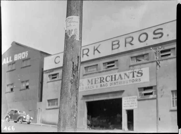 Lamppost in Drake Street, Central Auckland