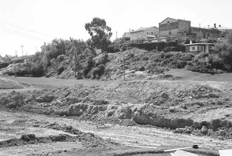 Earthworks at Grey Lynn Park, Auckland, 1967