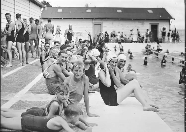 Parnell Baths, Judges Bay, 1930s