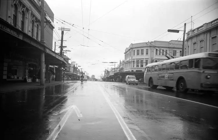 Upper Symonds Street, Auckland Central, 1964