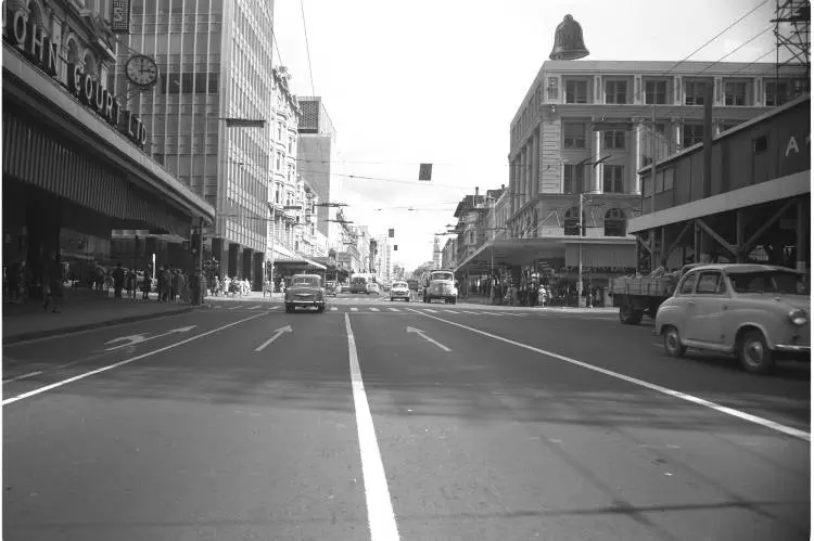 Queen Street, Auckland Central, 1964