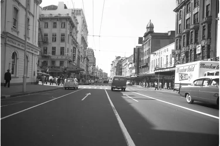 Queen Street, Auckland Central, 1964