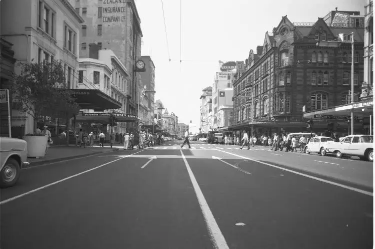 Queen Street, Auckland Central, 1964