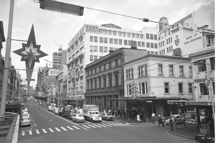 Queen Street, Auckland Central, 1963