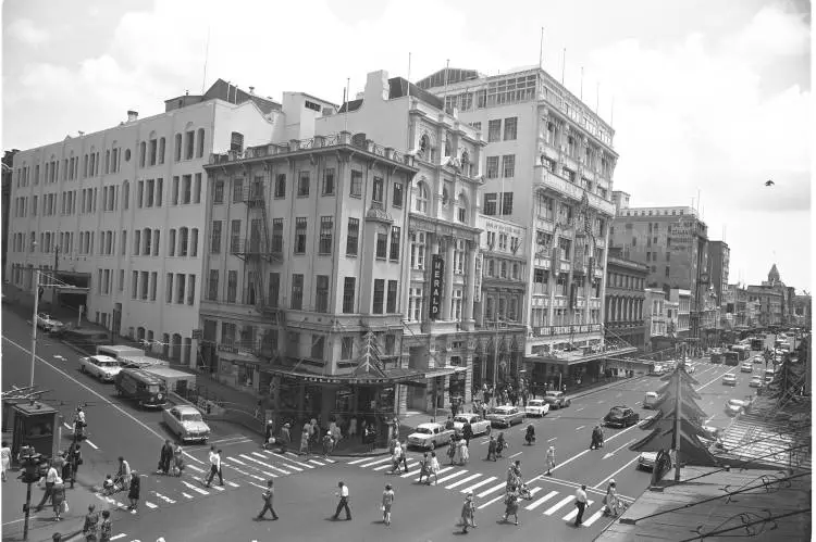 Queen Street, Auckland Central, 1963