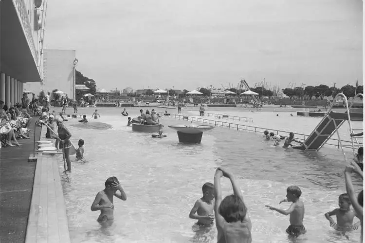Parnell Baths, Judges Bay, 1964