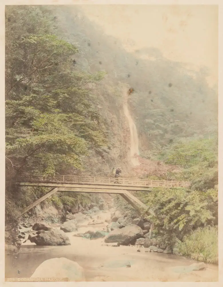 Bridge at Dogashima, Hakone, Japan