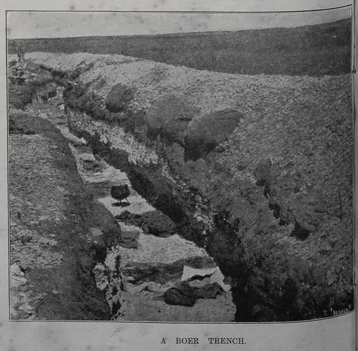 A Boer trench