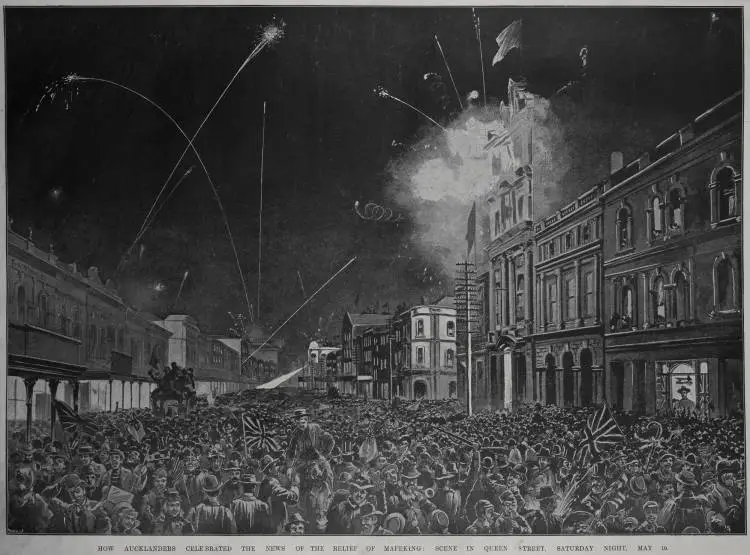 How Aucklanders celebrated the news of the relief of Mafeking