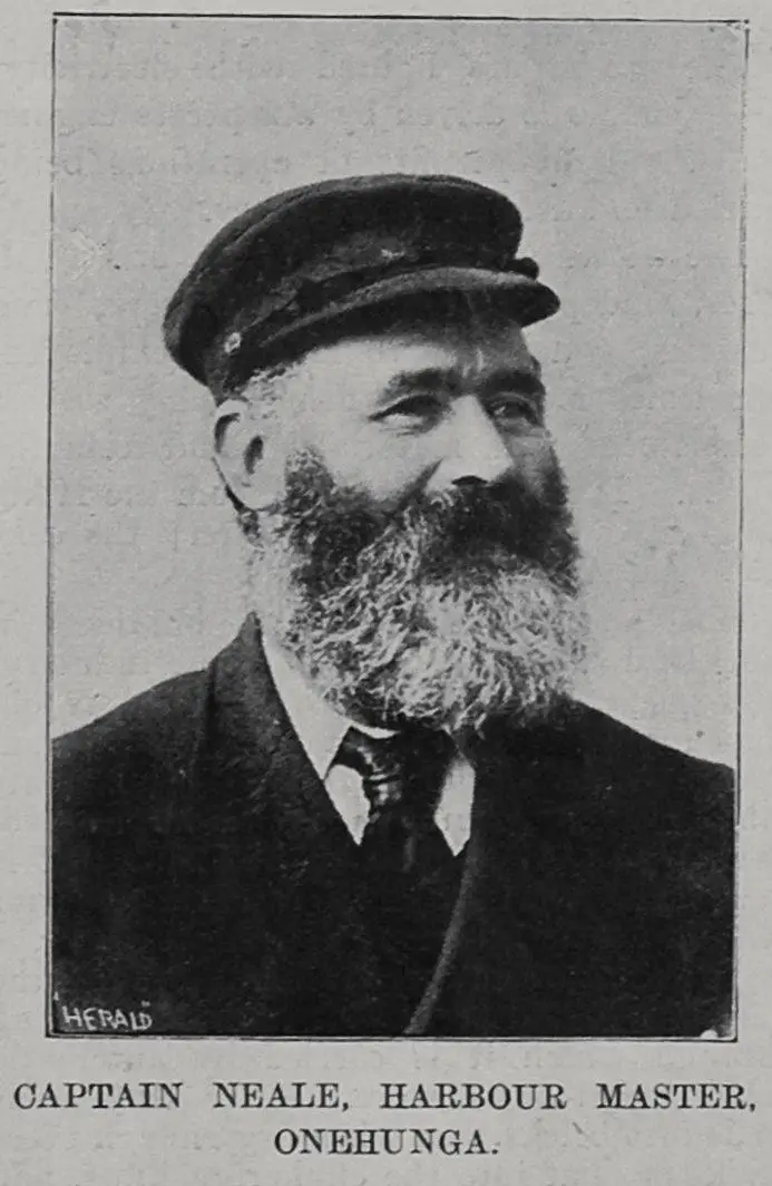 Captain Neale, Harbour Master, Onehunga