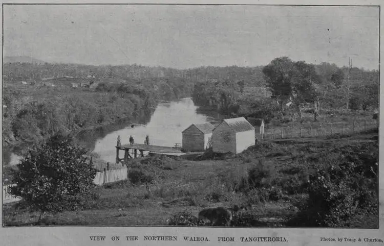 View on the Northern Wairoa from Tangiteroria