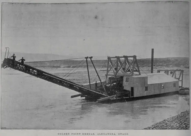 Golden Point Dredge, Alexandra, Otago