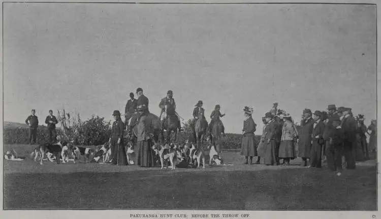 Pakuranga Hunt Club: Before the Throw off