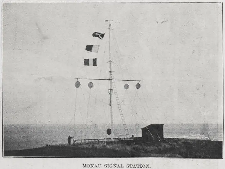 Mokau Signal Station Mr Walter Jones, Harbour Master and Pilot