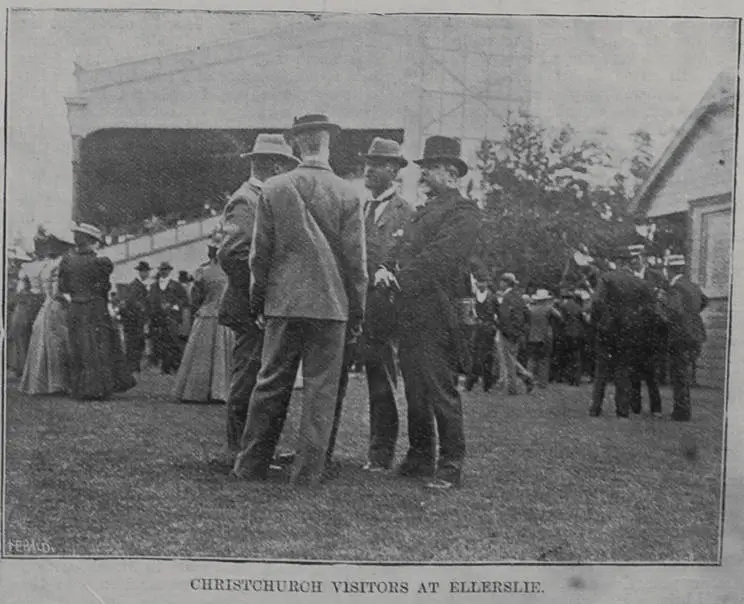 Christchurch visitors at Ellerslie
