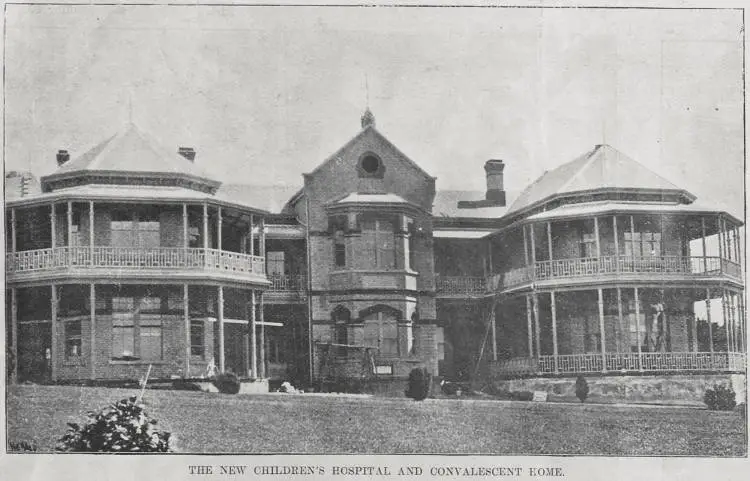 The new Children's Hospital and Convalescent Home