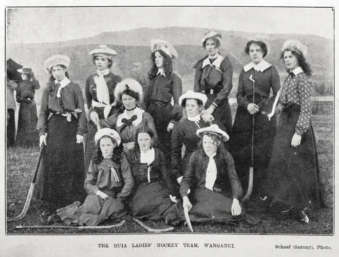 Huia Ladies Hockey team, Wanganui