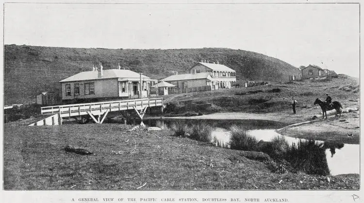 The Pacific Cable station, Doubtless Bay, Northland