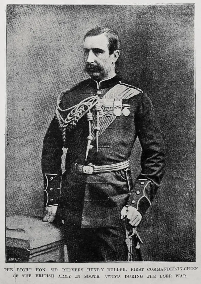 The Right Honourable Sir Redvers Henry Buller, first commander-in-chief of the British army in South Africa during the Boer War