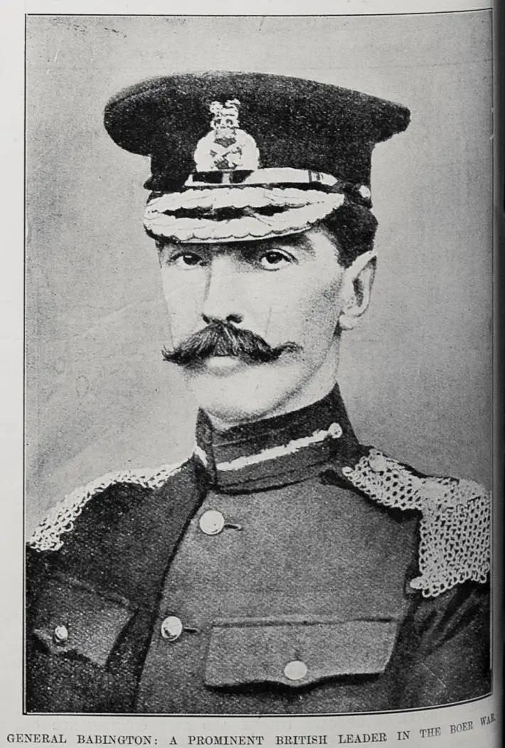 General Babington: a prominent British leader in the Boer War