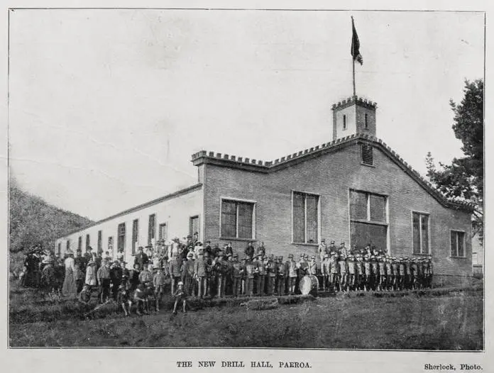 The new drill hall, Paeroa